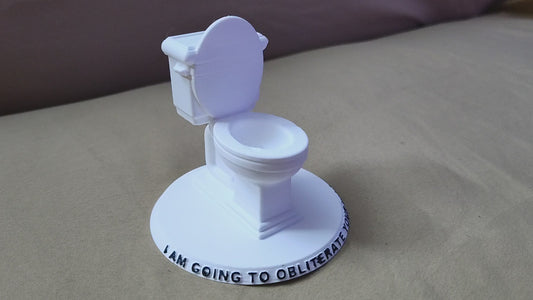 🚽 Marcus “Obliterate Your Toilet” – 4” Desk Figure 🚽