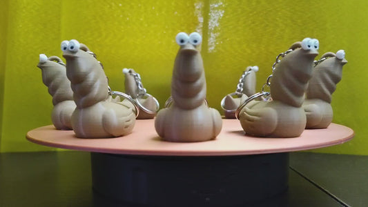 2" Tall Darcus Keychain