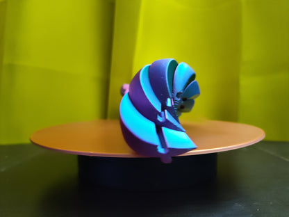 Sliding Fidget Skull