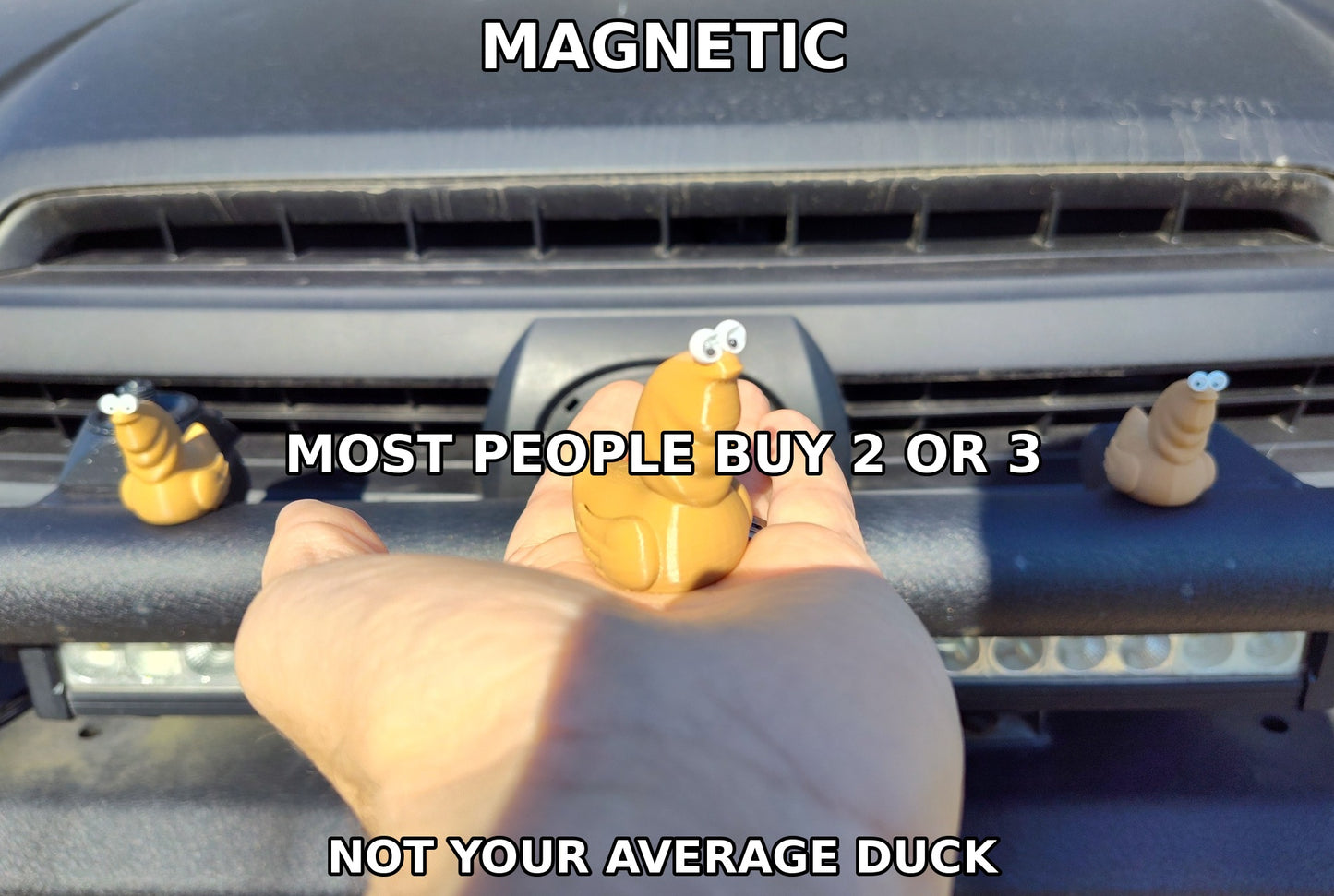 Magnetic Darcus (2") – Stick It. Duck It. Confuse Everyone.