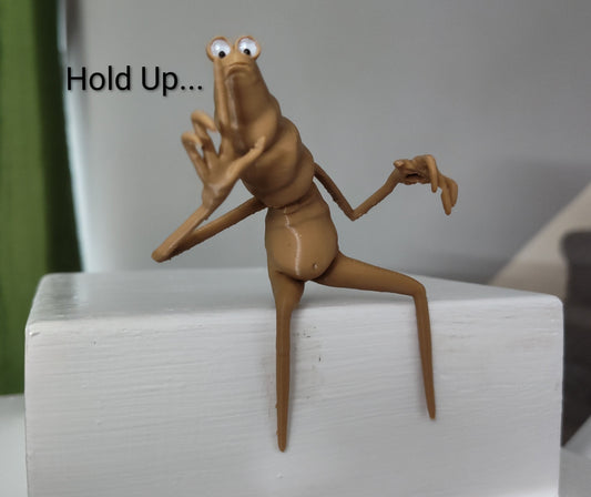 4” Marcus - Ledge-Sitting Desk Buddy Edition