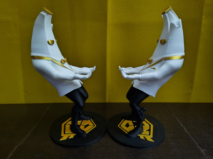 Custom 8½-inch tall Agent Peely Controller Stand Holder
