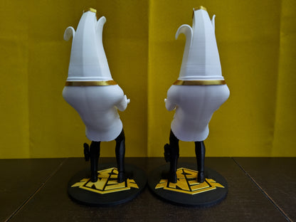 Custom 8½-inch tall Agent Peely Controller Stand Holder