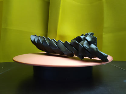 Sliding Fidget Skull